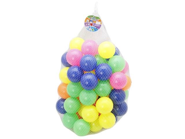 6CM PE plastic color empty ball