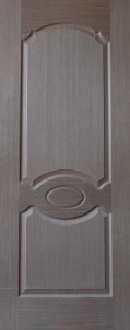 Natural Bubinga Veneered HDF Molded Door Skin