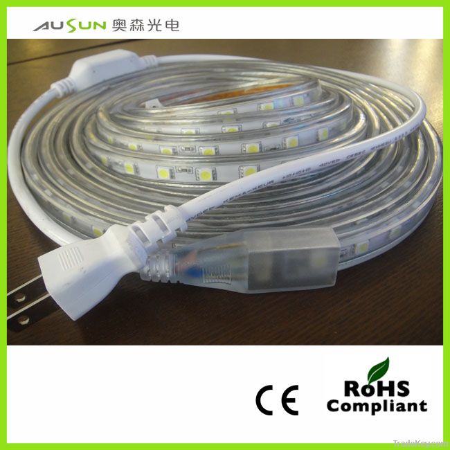 High voltage led strip without transformer SMD3528 1500LEDS/ 50m/roll,