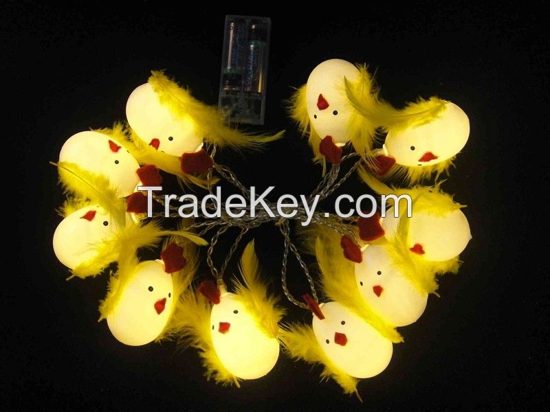 LED light decoration holiday egg lighting for Easter