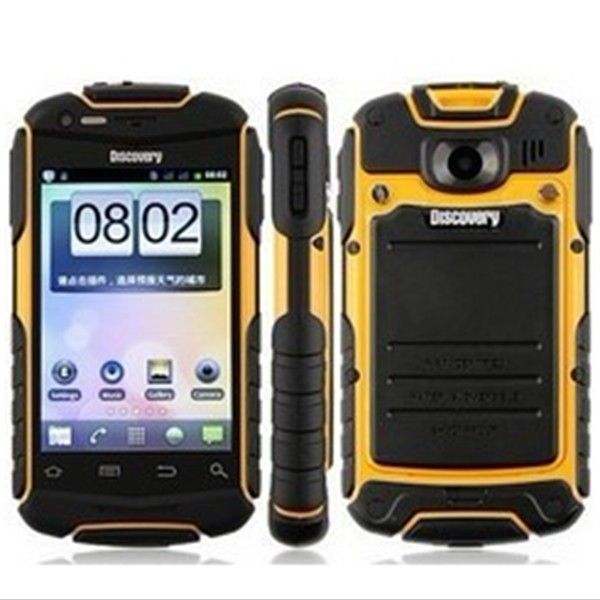 Discovery V5 Android capacitive screen smartphone phone Waterproof Dustproof Shockproof WIFI Dual camera 4COLORS