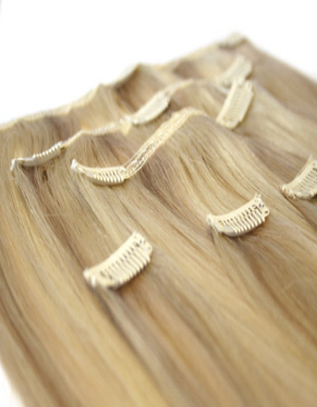 100% Remy Human Hair Extension  & Clip On Hair Extension