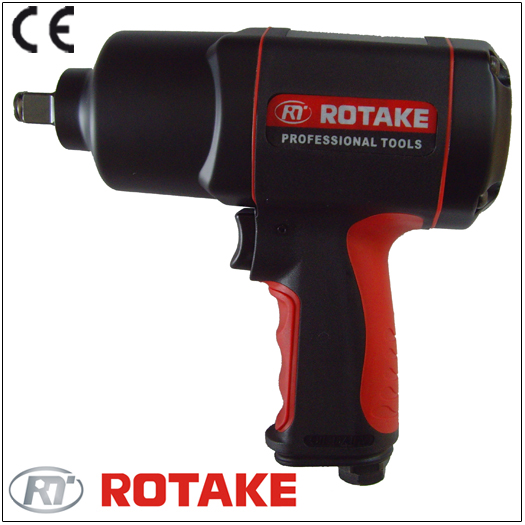 Industrial air impact wrench composite 1/2" sq drive