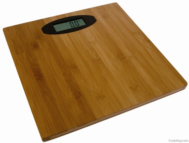 bamboo bathroom scale