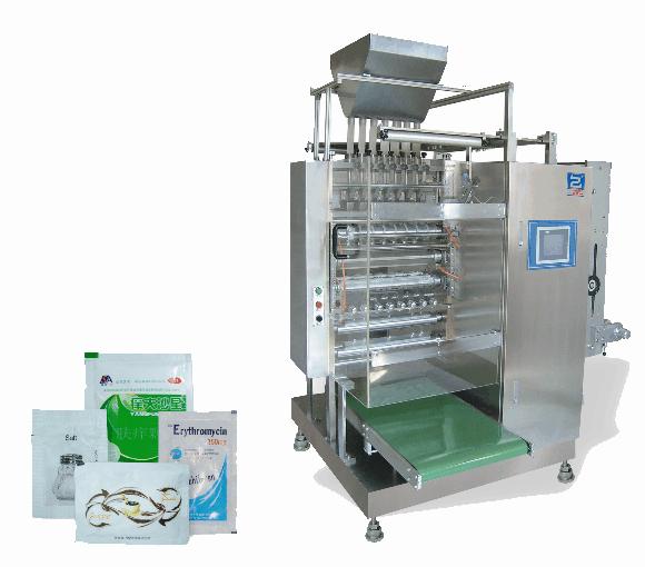 Vertical granule sachet packing machine