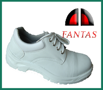 white safety shoes