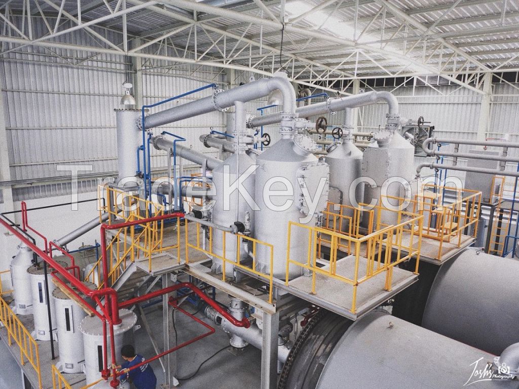 Pyrolysis plant