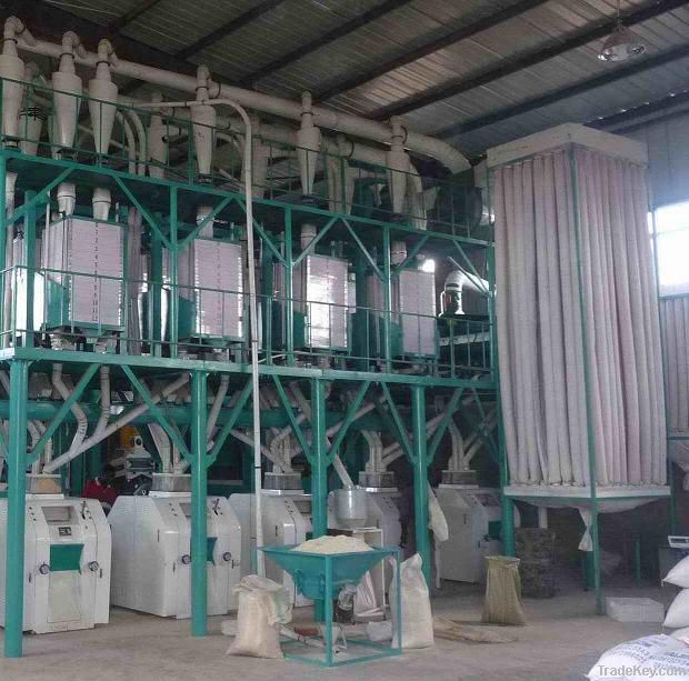 corn mill equipment, maize flour milling machine, wheat flour mill