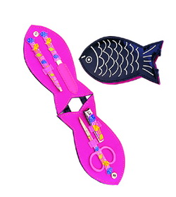 Fish Style 4pcs manicure set
