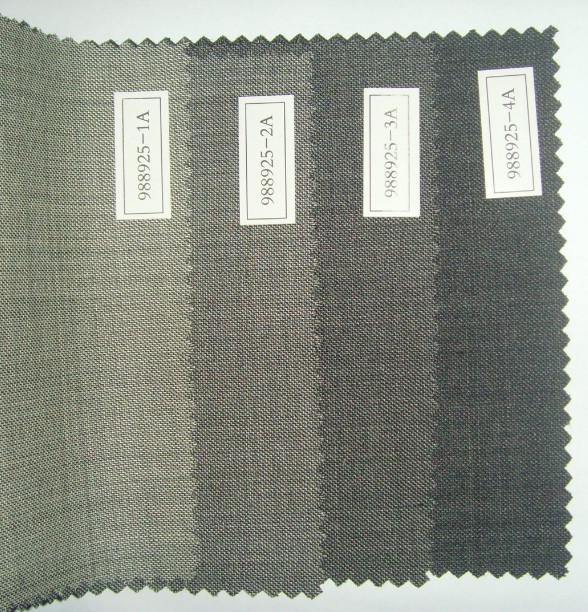 Worsted fabrics for suits