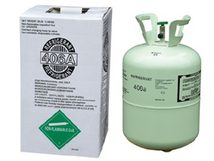 Rfrigerant gas R406, replacement of R12