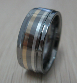 Fashionable Tungsten Rings