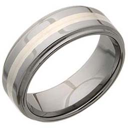 Fashionable Tungsten Rings