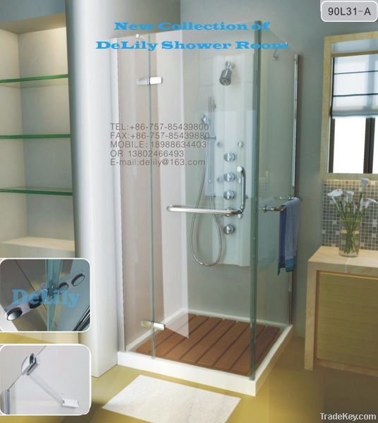 Hinged Shower Room