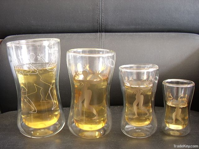 Double Wall Glass Mug