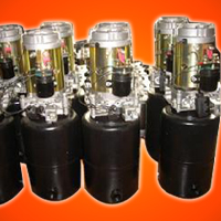 hydraulic power pack, cylinder