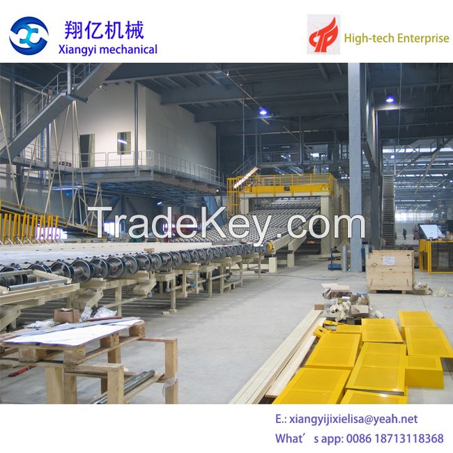 Gypsum board production line