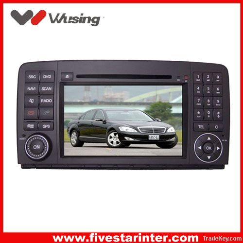 7&quot; car audio dvd for Mercedes-benz R300, R350 with GPS, Radio