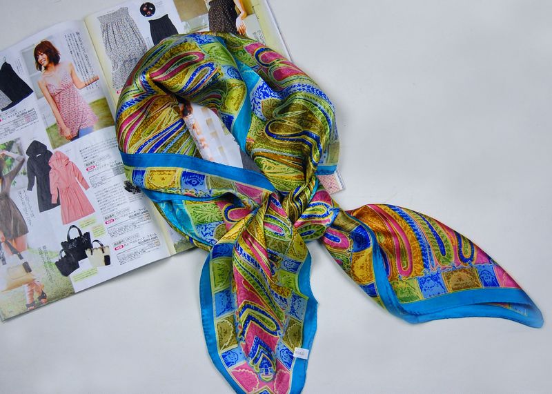 Satin Silk Scarves