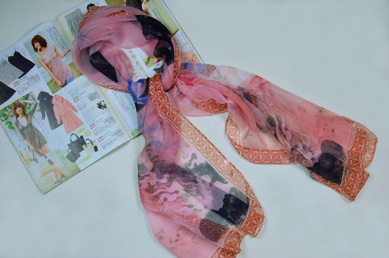 Silk Georgette Scarves