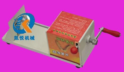 metal manual potato cutting machine