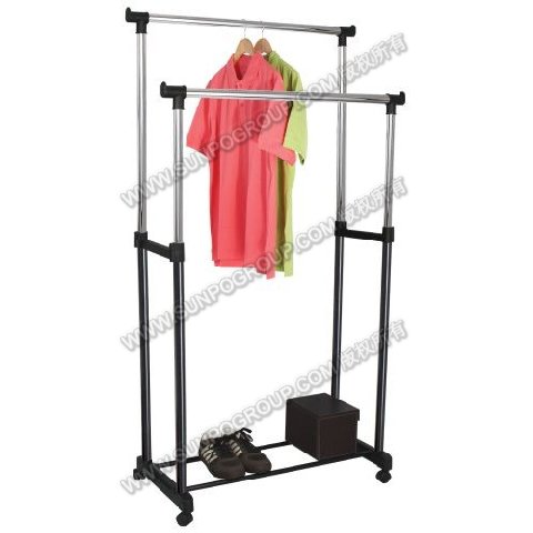 Double Garment Rack