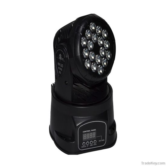 Hotsells 18*3W RGB Moving Head Light