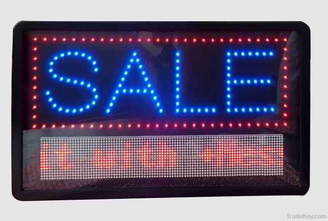 Programmable LED Open Sign