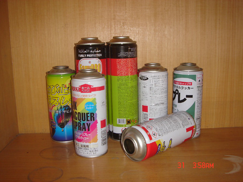 aerosol can (Φ60 necked in)