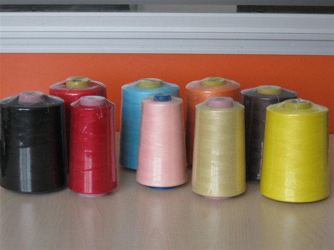 spun polyester sewing thread