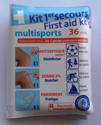 First Aid Kit / Kit Premier secours Clic&amp;Go