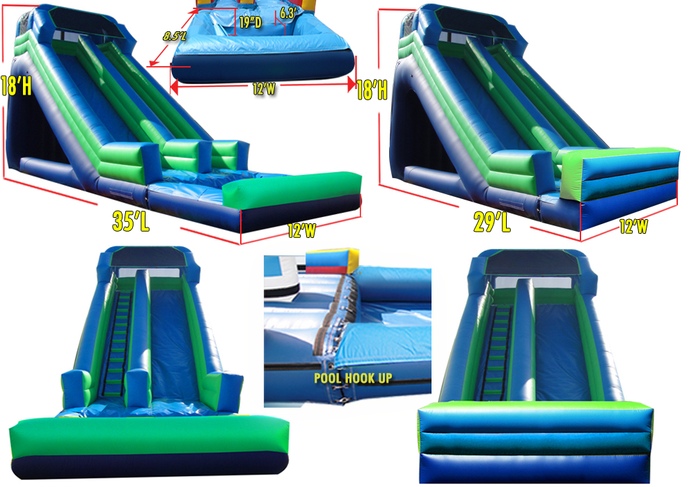 WATER SLIDES