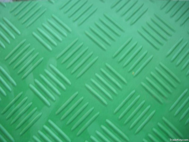 checker rubber mat