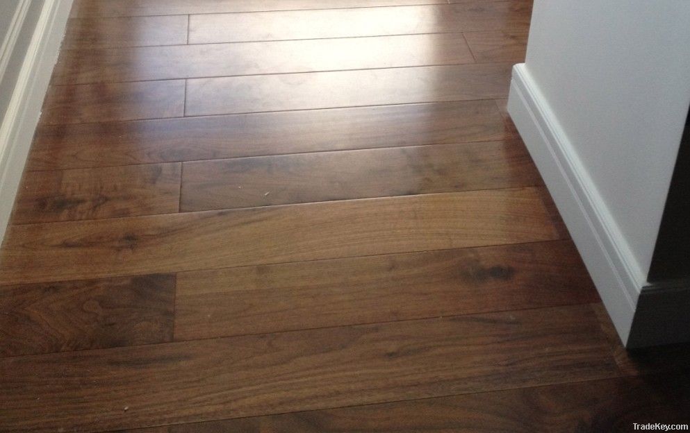 Semi Solid/Engineered American Walnut Floor