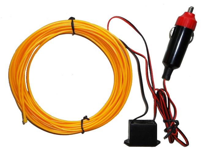 12V DC Inverter + 1 Meter EL Wire (2.3mm)