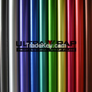 Ultrawrap matte chrome vinyl wrap sticker films sheet, for car decals graphic