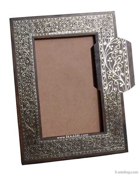 Wire Inlay Photo Frame