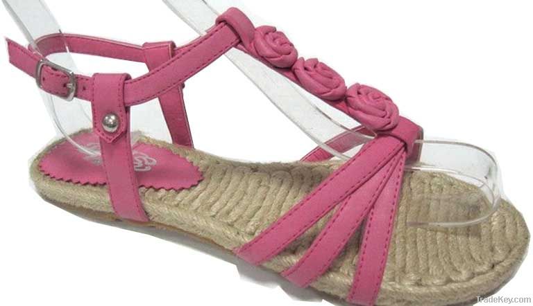 jute plain lady sandal LZA1027-9