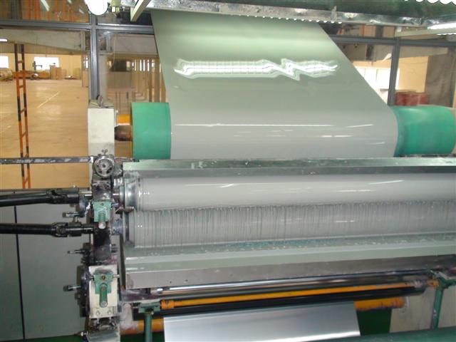 Aluminum coil coating production line