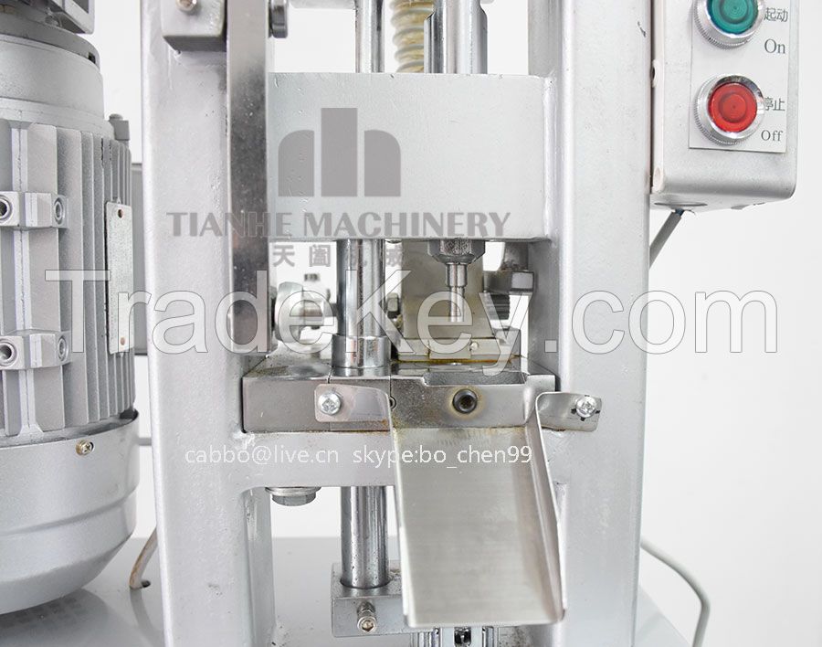 Single punch tablet press machine DP60A auto type speed adjustable