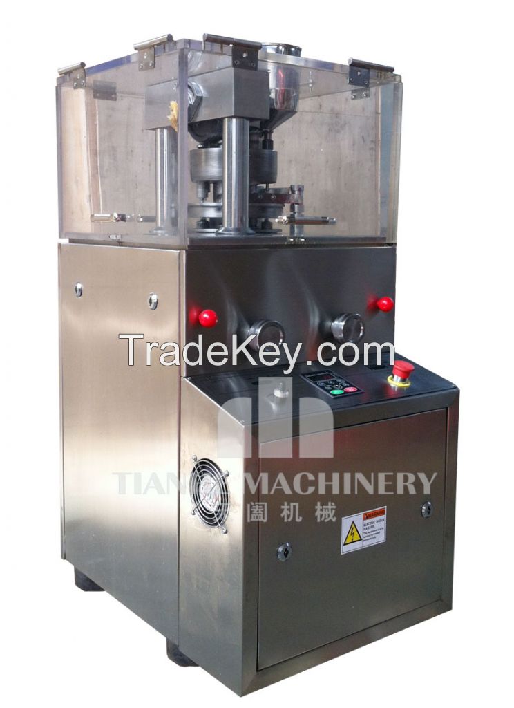 Mini rotary tablet press machine ZP9B enhance type rotary tablet pressing