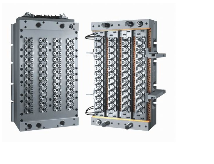 48 cavities  pet preform injection mold with hot runner system