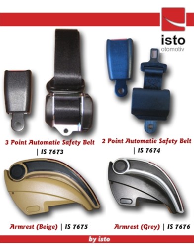 SAFETY BELT AND ARMREST