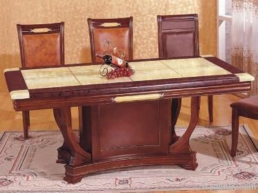 Marble Top Dining Table