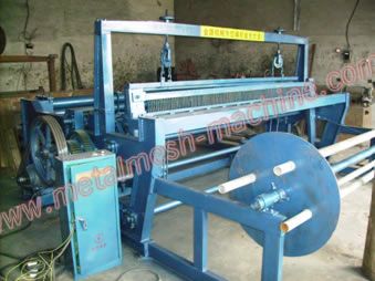 crimped wire mesh machine