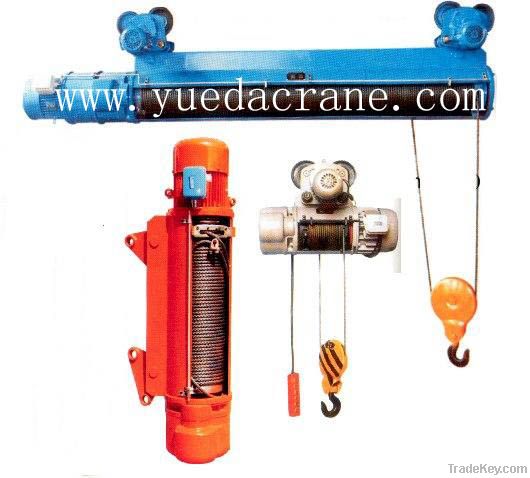 CD&MD Model Wirerope Electric Hoist