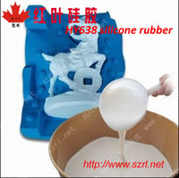 Manual mold silicone rubber