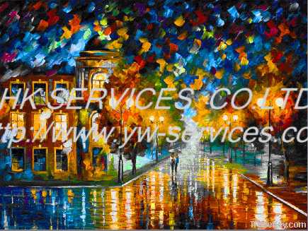 novel design knife  painting for house decor on canvas , gift