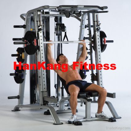 Hankang Multi-Functional Smith Machine (Loaded) &iuml;&iquest;&frac12;FW-7001