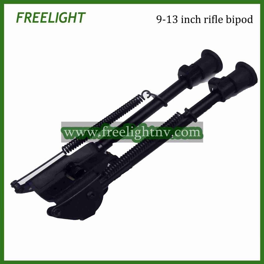 9-13 inch extendable leg gun mounted fixed Harris style bipod for hunting